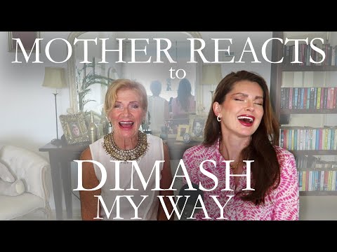 MOTHER REACTS to DIMASH KUDAIBERGEN, Plácido Domingo, José Carreras & HAUSER – My Way (Virtuosos)