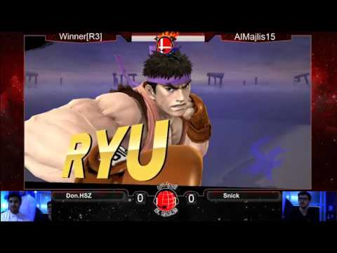 AlMajlis15: Snick (Ryu) vs Don.HSZ (Little Mac) - WR3