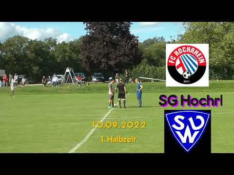 SG Hochrhein B1 -  SV Weil B1 '10.09.2022' 1. Halbzeit