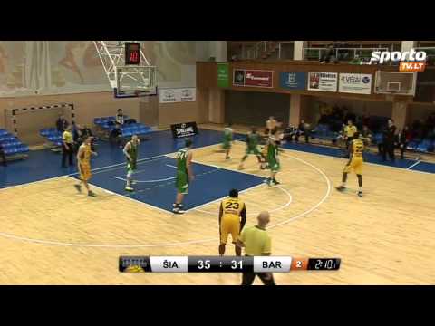 SportoTV.lt: BBL „Šiauliai" - „Barsy" 2014-02-20