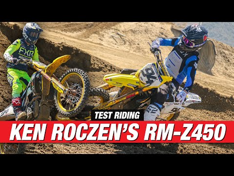 We Ride Ken Roczen's RM-Z450! | Racer X Films