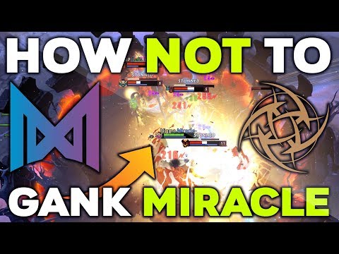 HOW NOT TO GANK MIRACLE-?! Wombo Combo - Nigma vs NiP - WePlay! Mad Moon Dota 2