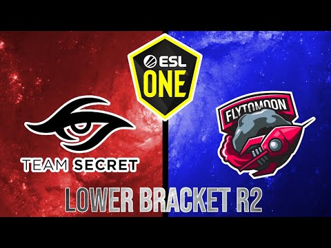 Team Secret vs FlyToMoon (Bo3) | Lower Bracket R2 | ESL One Birmingham 2020 - EU & CIS