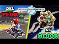 Del Peor Al Mejor Circuito De Mario Kart Wii