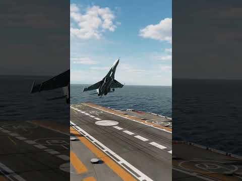 DCS: Su-27 (Successful) Carrier Landing With a Cobra