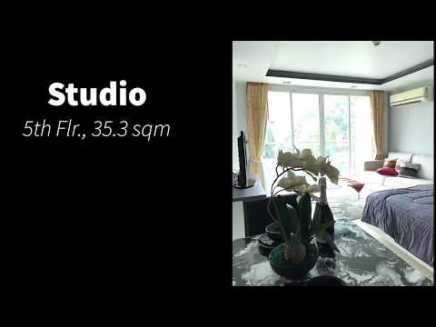 Hyde Park 2, Pattaya : Studio Room for Rent/Sale