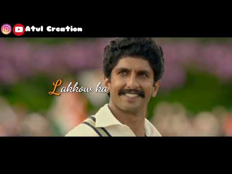 Jeetega Jeetega India Jeetega song  83 movie।Ranveer Singh।Deepika Padukone WhatsApp status