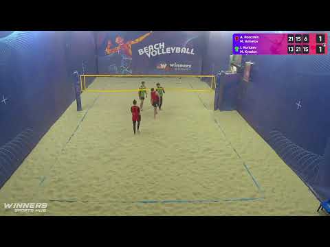 09:20 A. Pasazhin / M. Anhelov - I. Horiaiev / M. Kyselov 20.02.2023 | Winners Beach Volleyball