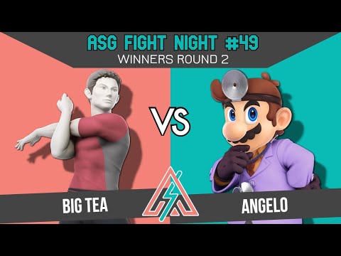 ASG 49: WINNERS ROUND 2 - Big Tea(Wii Fit) vs Angelo (Dr. Mario)