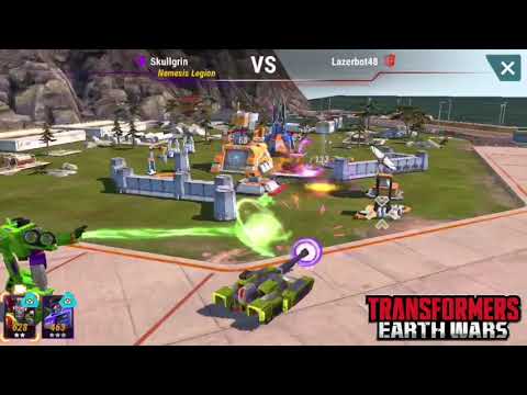 Earth Wars Armada Megatron Lays siege on the Autobot Base!
