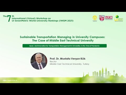 Prof. Dr. Mustafa Verşan Kök, Rector, Middle East Technical University, Turkey