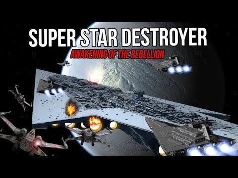 Super Star Destroyer Ambushes the Liberation - Star Wars - Awakening of the Rebellion S2Ep 19