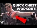 Quick Chest Workout for FASTER Muscle Growth