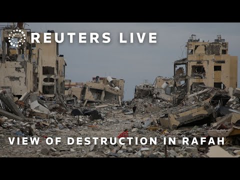 LIVE: View of destruction in Rafah on fourth day of ceasefire
