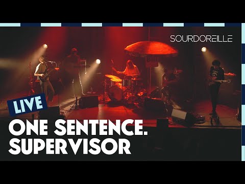One Sentence Supervisor - Double You II - Live (Rockomotives 2020)