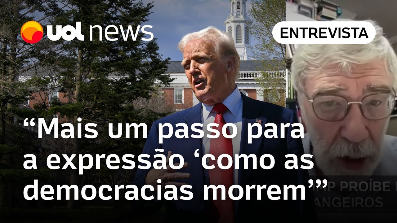 Decisão de Trump sobre Harvard é forma de silenciar o pensamento universitário livre, diz Trevisan