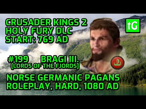 Let's Play Crusader Kings 2 Roleplay Holy Fury #199 Our Wife is a Drunkard
