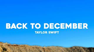 Download lagu Taylor Swift - Back To December (Lyrics) mp3