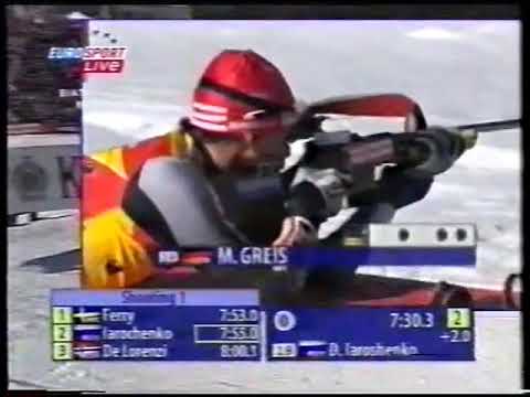 2006/07 biathlon 10 km uomini Anterselva (Mondiali) - Bjoerndalen, Slesingr, Deryzemlya