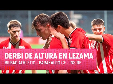Imagen de portada del video Derbi bizia Lezaman I Bilbao Athletic-Barakaldo CF