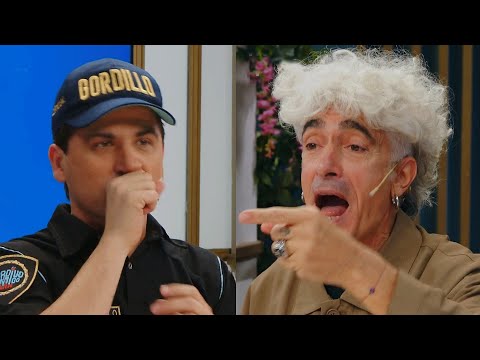 FOR BALCONIES TO RENT: Favio Posca and Officer Gordillo ROCKED IT with a PERFORMANCE