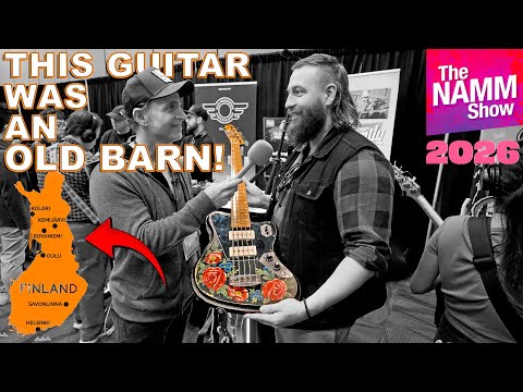 NAMM 2026 - Can He Create the FINNISH GUITAR of my dreams?!