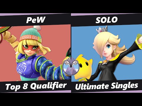 [Vulcan 6] Top 8 Qualifier - PeW (MinMin) vs SOLO (Rosalina) - SSBU