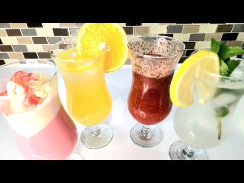 Summer Drinks | Refreshing Drinks | Four Types of Special Drinks Recipe