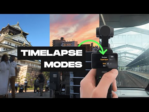 Timelapse, Motionlapse, and Hyperlapse Explained | DJI Osmo Pocket 3