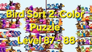 Bird Sort 2: Color Puzzle - Level 87 - 88