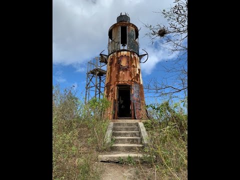 Exploring the Dangerously BEAUTIFUL Abandoned Hams Bluff Lighthouse! Breathtaking Views of St Croix!