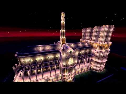 comment construire notre dame de paris minecraft