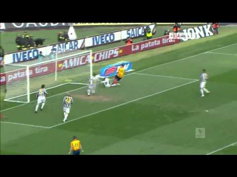 Lecce 2:0 Juventus [high quality] skrót  20.02.2011