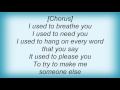 Leann Rimes - You Made Me Find Myself Lyrics