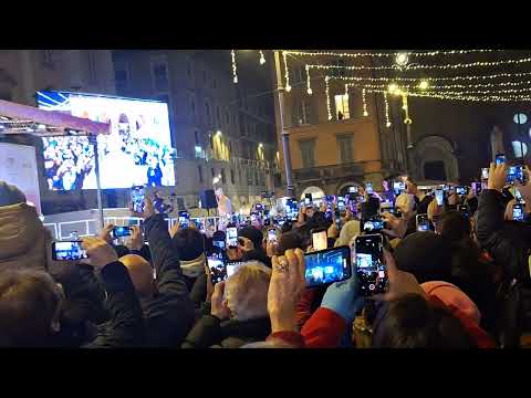 Piacenza lights up for the Olympic Flame