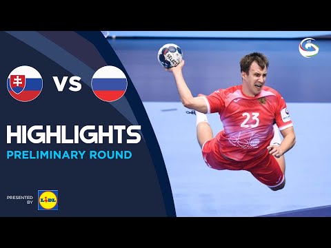Slovakia vs Russia | Highlights | Preliminary Round | Men's EHF EURO 2022