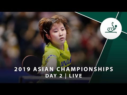 [2019 ITTF-ATTU Asian Championships]  DAY 2 - LIVE  2019.9.16