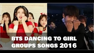 Download lagu 💚 BTS (방탄소년단) dancing to girl groups' songs 2016 💚 mp3