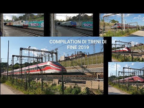 COMPILATION DI TRENI DI FINE 2019