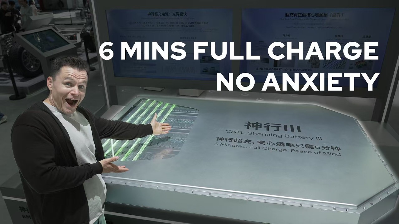 Elektromobilio baterija, įkraunama per 6 minutes: ar degalinėms atėjo galas?