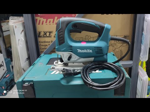 MAKITA Elektrinis siaurapjūklis JV0600K 650W video