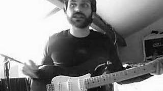 How to play the glockenspiel with an electric guitar