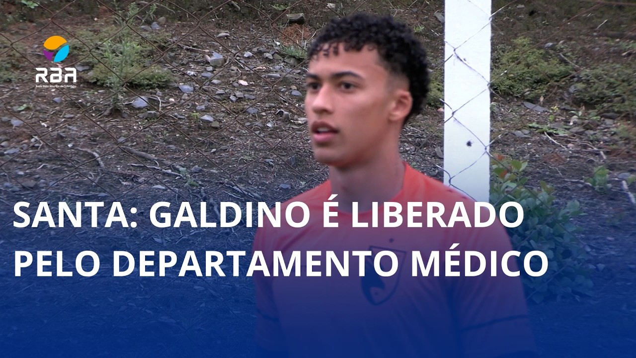 Galdino à disposição do técnico