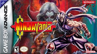 NinjaVania - Ryu Hayabusa Story Mode - Hack of Castlevania Aria of Sorrow. GBA