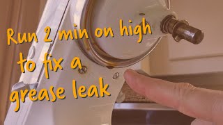 Fix a KitchenAid Stand Mixer Grease/Oil Leak in Mere Minutes
