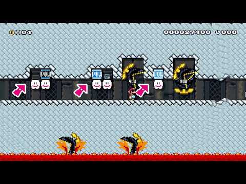 Super Mario Maker 2 🔧 20 Seconds POW Block Blitz 🔧  by bruhhhhhh