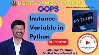 5.Instance Variables in Python | Class vs Instance Explained with Examples