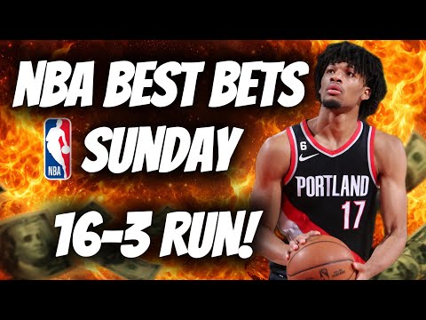 16-3 RUN YESTERDAY 🔥 NBA Sunday Best Bets! Player Props Free Picks 2/1