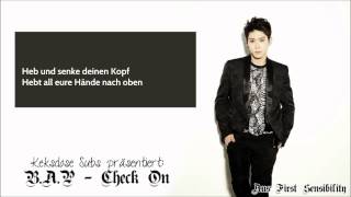 [HD] B.A.P - Check On [German Subs]