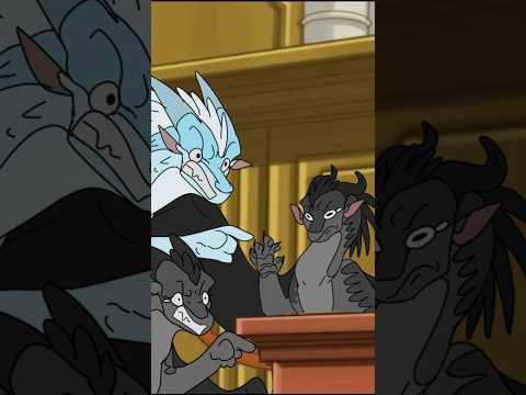 Darkstalker goes to court | Wings of Fire Animation #wofmeme #wingsoffire